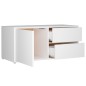 vidaXL TV-Schrank Weiß 80x34x36 cm Holzwerkstoff vidaXL TV-Schrank Weiß 80x34x36 cm Holzwerkstoff