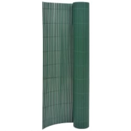 vidaXL Gartenzaun Doppelseitig 110x300 cm Grün