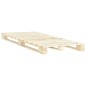 vidaXL Palettenbett Massivholz Kiefer 120×200 cm vidaXL Palettenbett Massivholz Kiefer 120×200 cm