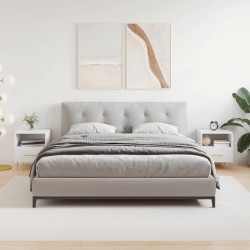 vidaXL Nachttische 2 Stk. Weiß 40x35x47,5 cm Holzwerkstoff