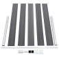 vidaXL Gartenzaun WPC 180×105 cm Grau vidaXL Gartenzaun WPC 180×105 cm Grau