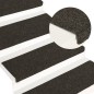 vidaXL Treppenmatten 15 Stk. Nadelvlies 65x21x4 cm Grau vidaXL Treppenmatten 15 Stk. Nadelvlies 65x21x4 cm Grau