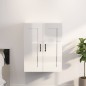 vidaXL Hängeschrank Hochglanz-Weiß 69,5x32,5x90 cm vidaXL Hängeschrank Hochglanz-Weiß 69,5x32,5x90 cm
