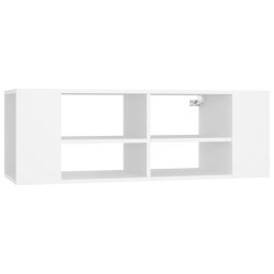 vidaXL TV-Wandschrank Weiß 102x35x35 cm Holzwerkstoff