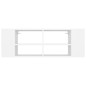 vidaXL TV-Wandschrank Weiß 102x35x35 cm Holzwerkstoff vidaXL TV-Wandschrank Weiß 102x35x35 cm Holzwerkstoff