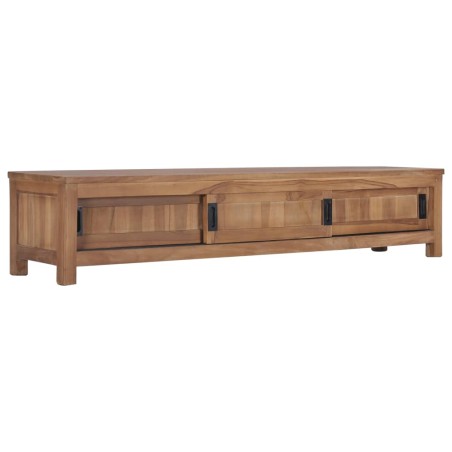 vidaXL TV-Schrank 150 x 30 x 30 cm Massivholz Teak