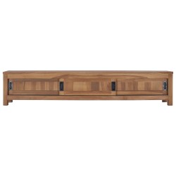 vidaXL TV-Schrank 150 x 30 x 30 cm Massivholz Teak
