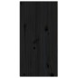 vidaXL Wandschränke 2 Stk. Schwarz 30x30x60 cm Massivholz Kiefer vidaXL Wandschränke 2 Stk. Schwarz 30x30x60 cm Massivholz Kiefer