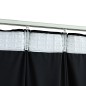vidaXL Verdunkelungsvorhänge mit Haken 2 Stk. Samt Schwarz 140x245 cm vidaXL Verdunkelungsvorhänge mit Haken 2 Stk. Samt Schwarz 140x245 cm