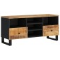 vidaXL TV-Schrank 100x33x46 cm Massivholz Mango & Holzwerkstoff vidaXL TV-Schrank 100x33x46 cm Massivholz Mango & Holzwerkstoff
