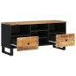 vidaXL TV-Schrank 100x33x46 cm Massivholz Mango & Holzwerkstoff vidaXL TV-Schrank 100x33x46 cm Massivholz Mango & Holzwerkstoff