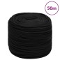 vidaXL Arbeitsseil Schwarz 10 mm 50 m Polyester vidaXL Arbeitsseil Schwarz 10 mm 50 m Polyester
