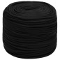 vidaXL Arbeitsseil Schwarz 10 mm 50 m Polyester vidaXL Arbeitsseil Schwarz 10 mm 50 m Polyester