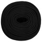 vidaXL Arbeitsseil Schwarz 10 mm 50 m Polyester vidaXL Arbeitsseil Schwarz 10 mm 50 m Polyester