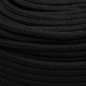 vidaXL Arbeitsseil Schwarz 10 mm 50 m Polyester vidaXL Arbeitsseil Schwarz 10 mm 50 m Polyester