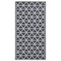 vidaXL Outdoor-Teppich Schwarz 120x180 cm PP vidaXL Outdoor-Teppich Schwarz 120x180 cm PP