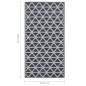 vidaXL Outdoor-Teppich Schwarz 120x180 cm PP vidaXL Outdoor-Teppich Schwarz 120x180 cm PP