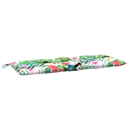 vidaXL Gartenbank-Auflage Mehrfarbig 120x50x7 cm Stoff