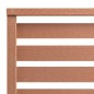 vidaXL Zaunplatte WPC 180x180 cm Braun vidaXL Zaunplatte WPC 180x180 cm Braun