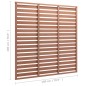 vidaXL Zaunplatte WPC 180x180 cm Braun vidaXL Zaunplatte WPC 180x180 cm Braun
