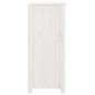 vidaXL Sideboard Weiß 40x35x80 cm Massivholz Kiefer vidaXL Sideboard Weiß 40x35x80 cm Massivholz Kiefer