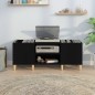 vidaXL Plattenschrank Schwarz 121x38x48 cm Holzwerkstoff vidaXL Plattenschrank Schwarz 121x38x48 cm Holzwerkstoff