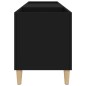vidaXL Plattenschrank Schwarz 121x38x48 cm Holzwerkstoff vidaXL Plattenschrank Schwarz 121x38x48 cm Holzwerkstoff