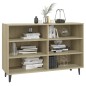 vidaXL Sideboard Sonoma-Eiche 103,5x35x70 cm Holzwerkstoff vidaXL Sideboard Sonoma-Eiche 103,5x35x70 cm Holzwerkstoff
