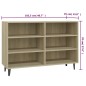 vidaXL Sideboard Sonoma-Eiche 103,5x35x70 cm Holzwerkstoff vidaXL Sideboard Sonoma-Eiche 103,5x35x70 cm Holzwerkstoff