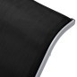 vidaXL Sonnenliege Textilene und Aluminium Schwarz vidaXL Sonnenliege Textilene und Aluminium Schwarz