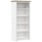 vidaXL Bücherregal 5 Fächer BODO Braun 82x40x173 cm Massivholz Kiefer vidaXL Bücherregal 5 Fächer BODO Braun 82x40x173 cm Massivholz Kiefer