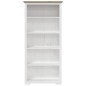 vidaXL Bücherregal 5 Fächer BODO Braun 82x40x173 cm Massivholz Kiefer vidaXL Bücherregal 5 Fächer BODO Braun 82x40x173 cm Massivholz Kiefer