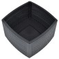 vidaXL Beistelltisch Anthrazit 54×54×36,5 cm Kunststoff vidaXL Beistelltisch Anthrazit 54×54×36,5 cm Kunststoff
