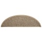 vidaXL Treppenmatten Selbstklebend Sisal 15 Stk. 56x17x3cm Dunkelbeige vidaXL Treppenmatten Selbstklebend Sisal 15 Stk. 56x17x3cm Dunkelbeige