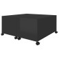 vidaXL Couchtisch Hochglanz-Schwarz 75x75x38 cm Holzwerkstoff vidaXL Couchtisch Hochglanz-Schwarz 75x75x38 cm Holzwerkstoff