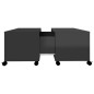 vidaXL Couchtisch Hochglanz-Schwarz 75x75x38 cm Holzwerkstoff vidaXL Couchtisch Hochglanz-Schwarz 75x75x38 cm Holzwerkstoff