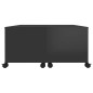 vidaXL Couchtisch Hochglanz-Schwarz 75x75x38 cm Holzwerkstoff vidaXL Couchtisch Hochglanz-Schwarz 75x75x38 cm Holzwerkstoff