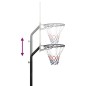 vidaXL Basketballständer Weiß 237-307 cm Polyethylen vidaXL Basketballständer Weiß 237-307 cm Polyethylen