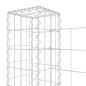 vidaXL Gabionenkorb U-Form mit 7 Säulen Eisen 740x20x100 cm vidaXL Gabionenkorb U-Form mit 7 Säulen Eisen 740x20x100 cm