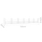 vidaXL Gabionenkorb U-Form mit 7 Säulen Eisen 740x20x100 cm vidaXL Gabionenkorb U-Form mit 7 Säulen Eisen 740x20x100 cm