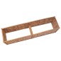vidaXL Garten-Hochbeet 200 x 50 x 50 cm Massivholz Teak vidaXL Garten-Hochbeet 200 x 50 x 50 cm Massivholz Teak