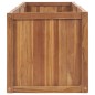 vidaXL Garten-Hochbeet 200 x 50 x 50 cm Massivholz Teak vidaXL Garten-Hochbeet 200 x 50 x 50 cm Massivholz Teak