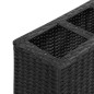 vidaXL Garten-Hochbeet mit 4 Töpfen 80x22x79 cm Poly Rattan Schwarz vidaXL Garten-Hochbeet mit 4 Töpfen 80x22x79 cm Poly Rattan Schwarz