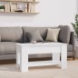 vidaXL Couchtisch Weiß 101x49x52 cm Holzwerkstoff vidaXL Couchtisch Weiß 101x49x52 cm Holzwerkstoff