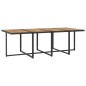vidaXL 13-tlg. Garten-Essgruppe mit Auflagen Poly Rattan Schwarz vidaXL 13-tlg. Garten-Essgruppe mit Auflagen Poly Rattan Schwarz