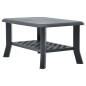 vidaXL Couchtisch Anthrazit 90x60x46 cm Kunststoff vidaXL Couchtisch Anthrazit 90x60x46 cm Kunststoff