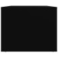 vidaXL Couchtisch Schwarz 80x50x40 cm Holzwerkstoff vidaXL Couchtisch Schwarz 80x50x40 cm Holzwerkstoff