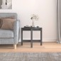 vidaXL Couchtisch Grau Ø 52,5x45 cm Massivholz Kiefer vidaXL Couchtisch Grau Ø 52,5x45 cm Massivholz Kiefer