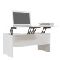 vidaXL Couchtisch Weiß 102x50,5x46,5 cm Holzwerkstoff vidaXL Couchtisch Weiß 102x50,5x46,5 cm Holzwerkstoff