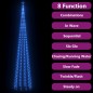 vidaXL LED-Weihnachtsbaum Kegelform Blau 752 LEDs Dekoration 160x500 cm vidaXL LED-Weihnachtsbaum Kegelform Blau 752 LEDs Dekoration 160x500 cm